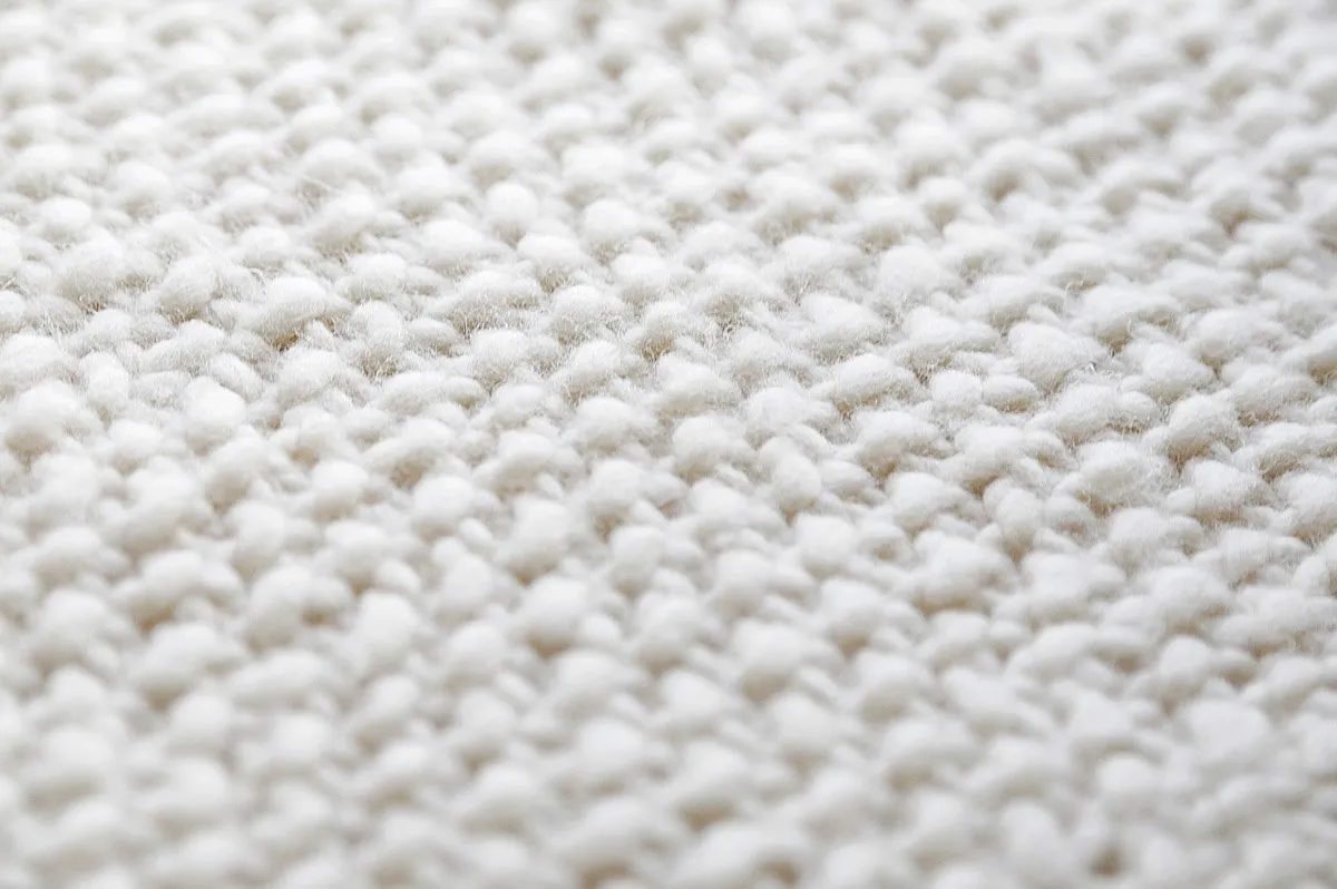 Band knived wool